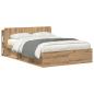 Preview: Kopfteil Schrank Artisan-Eiche 140 cm Holzwerkstoff