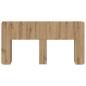 Preview: Kopfteil Schrank Artisan-Eiche 140 cm Holzwerkstoff