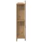 Preview: Kopfteil Schrank Artisan-Eiche 140 cm Holzwerkstoff