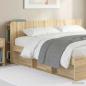 Preview: Kopfteil Schrank mit Speicher Sonoma-Eiche Holzwerkstoff