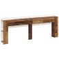 Preview: Kopfteil Schrank mit Speicher Altholz Holzwerkstoff