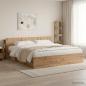 Preview: Kopfteil Schrank Artisan-Eiche 180 cm Holzwerkstoff