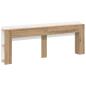 Preview: Kopfteil Schrank Artisan-Eiche 180 cm Holzwerkstoff