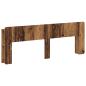 Preview: Kopfteil Schrank mit Speicher Altholz Holzwerkstoff