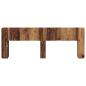 Preview: Kopfteil Schrank mit Speicher Altholz Holzwerkstoff