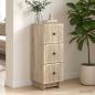 Preview: ARDEBO.de - Schubladenschrank Sonoma-Eiche 33 x 34,5 x 90 cm Holzwerkstoff