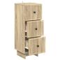 Preview: Schubladenschrank Sonoma-Eiche 33 x 34,5 x 90 cm Holzwerkstoff