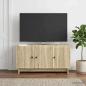 Preview: ARDEBO.de - TV-Schränk 99 x 34,5 x 50 cm Sonoma-Eiche Holzwerkstoff