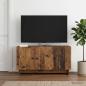 Preview: ARDEBO.de - TV-Schränk 99 x 34,5 x 50 cm Altholz Holzwerkstoff