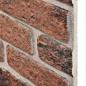 Preview: Wandpaneele 10 pcs Braunes Ziegel 100 x 50 cm EPS-Schaum