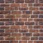 Preview: Wandpaneele 10 pcs Braunes Ziegel 100 x 50 cm EPS-Schaum
