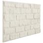 Preview: ARDEBO.de - Wandpaneele 10 pcs Weiß 100 x 50 cm EPS-Schaum