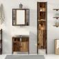 Preview: Badezimmermöbel-Set mit Regal 3 pcs Altholz Holzwerkstoff