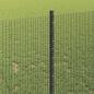 Preview: Geschweißter Drahtzaun mit Pfosten 10 x 1 m Verzinkter Stahl