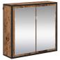 Preview: Badezimmermöbel-Set 2 stk. Altholz 90 x 33 x 60 cm