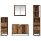 Preview: Badezimmermöbel-Set 4 stk. Altholz 90 x 33 x 60 cm