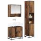 Preview: Badezimmermöbel-Set 3 stk. Altholz 35 x 37,5 x 188,5 cm