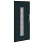 Preview: Vordertür 98 x 208 cm PVC Anthrazit