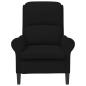 Preview: Sessel Schwarz 76 x 94 x 102 cm Mikrofaser
