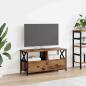 Preview: ARDEBO.de - TV-Schränk Altholz 90 x 33 x 45 cm Ingenieure Holz und Stahl