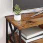 Preview: TV-Schränk Altholz 90 x 33 x 45 cm Ingenieure Holz und Stahl