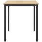 Preview: Esstische 70 x 70 x 75 cm Holzwerkstoff Sonoma-Eiche