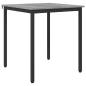Preview: Esstische 70 x 70 x 75 cm Holzwerkstoff Sonoma-Grau Quadratisch