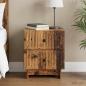 Preview: ARDEBO.de - Nachttisch Altholz 43 x 34,5 x 47,5 cm Holzwerkstoff
