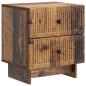 Preview: Nachttisch Altholz 43 x 34,5 x 47,5 cm Holzwerkstoff