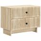 Preview: Nachttisch Sonoma-Eiche 62 x 34,5 x 47,5 cm Holzwerkstoff