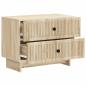 Preview: Nachttisch Sonoma-Eiche 62 x 34,5 x 47,5 cm Holzwerkstoff
