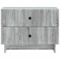 Preview: Nachttisch Sonoma-Grau 62 x 34,5 x 47,5 cm Holzwerkstoff