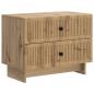 Preview: Nachttisch Artisan-Eiche 62 x 34,5 x 47,5 cm Holzwerkstoff