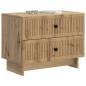 Preview: Nachttisch Artisan-Eiche 62 x 34,5 x 47,5 cm Holzwerkstoff