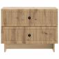 Preview: Nachttisch Artisan-Eiche 62 x 34,5 x 47,5 cm Holzwerkstoff