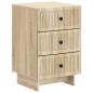 Preview: Nachttisch Sonoma-Eiche 43 x 41 x 66,5 cm Holzwerkstoff