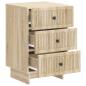 Preview: Nachttisch Sonoma-Eiche 43 x 41 x 66,5 cm Holzwerkstoff