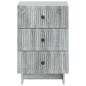 Preview: Nachttisch Graues Sonoma 43 x 41 x 66,5 cm Holzwerkstoff