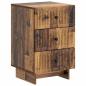 Preview: Nachttisch Altholz 43 x 41 x 66,5 cm Holzwerkstoff