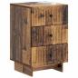 Preview: Nachttisch Altholz 43 x 41 x 66,5 cm Holzwerkstoff