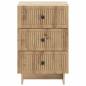 Preview: Nachttisch Artisan-Eiche 43 x 41 x 66,5 cm Holzwerkstoff