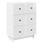 Preview: Schubladenschrank 66 x 34,5 x 90 cm Holzwerkstoff