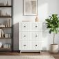 Preview: Schubladenschrank 66 x 34,5 x 90 cm Holzwerkstoff