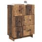 Preview: Schubladenschrank 66 x 34,5 x 90 cm Holzwerkstoff Altholz