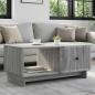 Preview: ARDEBO.de - Couchtisch Sonoma-Grau 90 x 50 x 40 cm Holzwerkstoff