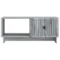 Preview: Couchtisch Sonoma-Grau 90 x 50 x 40 cm Holzwerkstoff