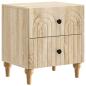 Preview: Nachttisch 2 stk. Sonoma-Eiche 43 x 34,5 x 48 cm Holzwerkstoff