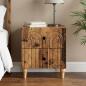 Preview: ARDEBO.de - Nachttisch Altholz 43 x 34,5 x 48 cm Holzwerkstoff