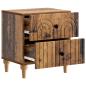 Preview: Nachttisch Altholz 43 x 34,5 x 48 cm Holzwerkstoff
