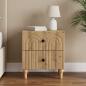 Preview: ARDEBO.de - Nachttisch Artisan-Eiche 43 x 34,5 x 48 cm Holzwerkstoff